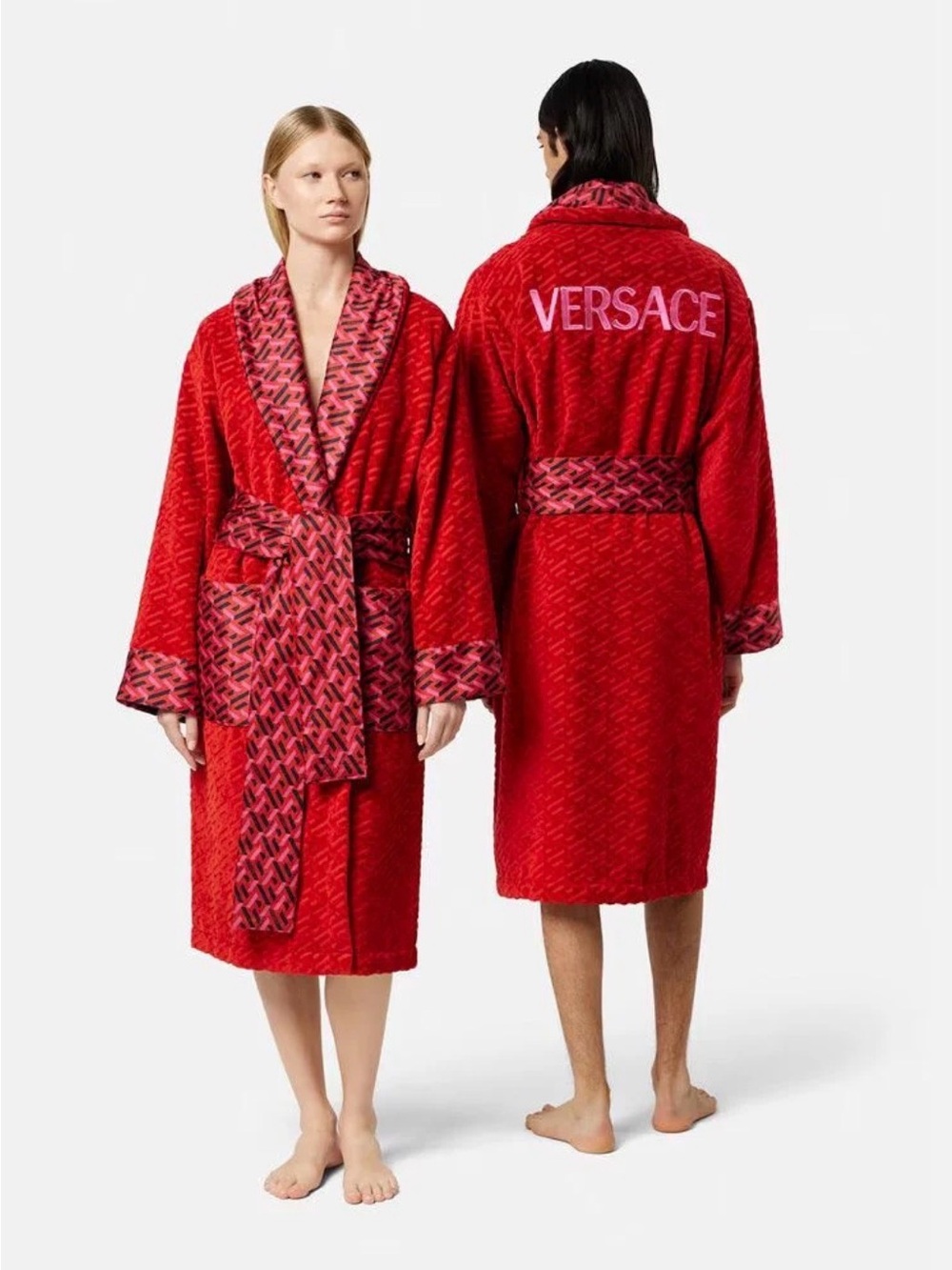 Versace Red Robe (Small) - Picture 11 of 11